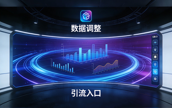 怎样通过数据调整VR云展厅引流入口的展示形式？