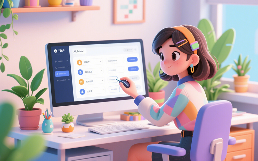 VR云展科技平台：线上云展厅开设子账户介绍